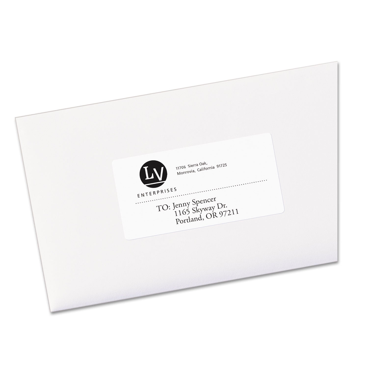 Avery EcoFriendly Mailing Labels, Inkjet/Laser Printers, 2 x 4, White, 10/Sheet, 100 Sheets/Pack