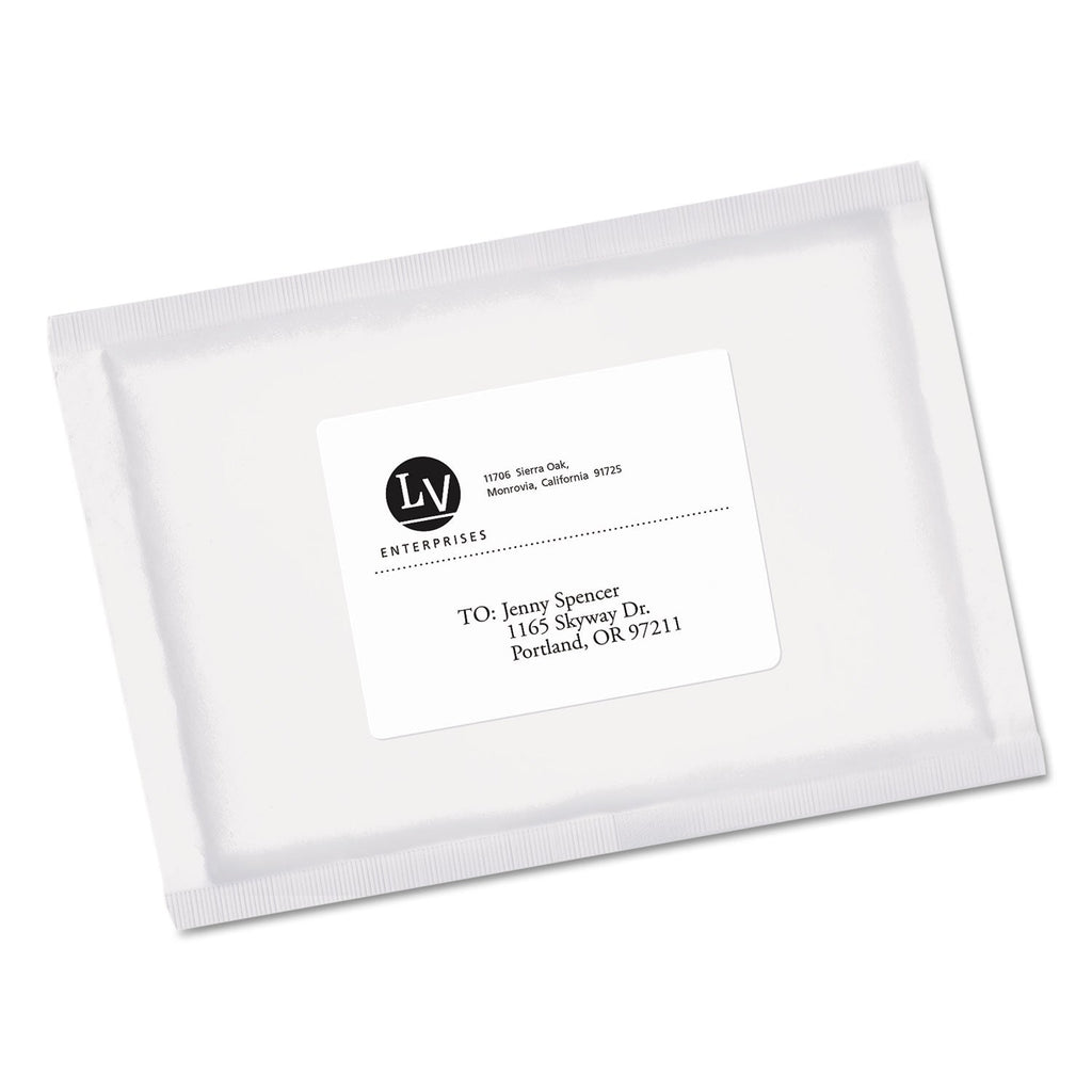 Avery EcoFriendly Mailing Labels, Inkjet/Laser Printers, 3.33 x 4, White, 6/Sheet, 100 Sheets/Pack