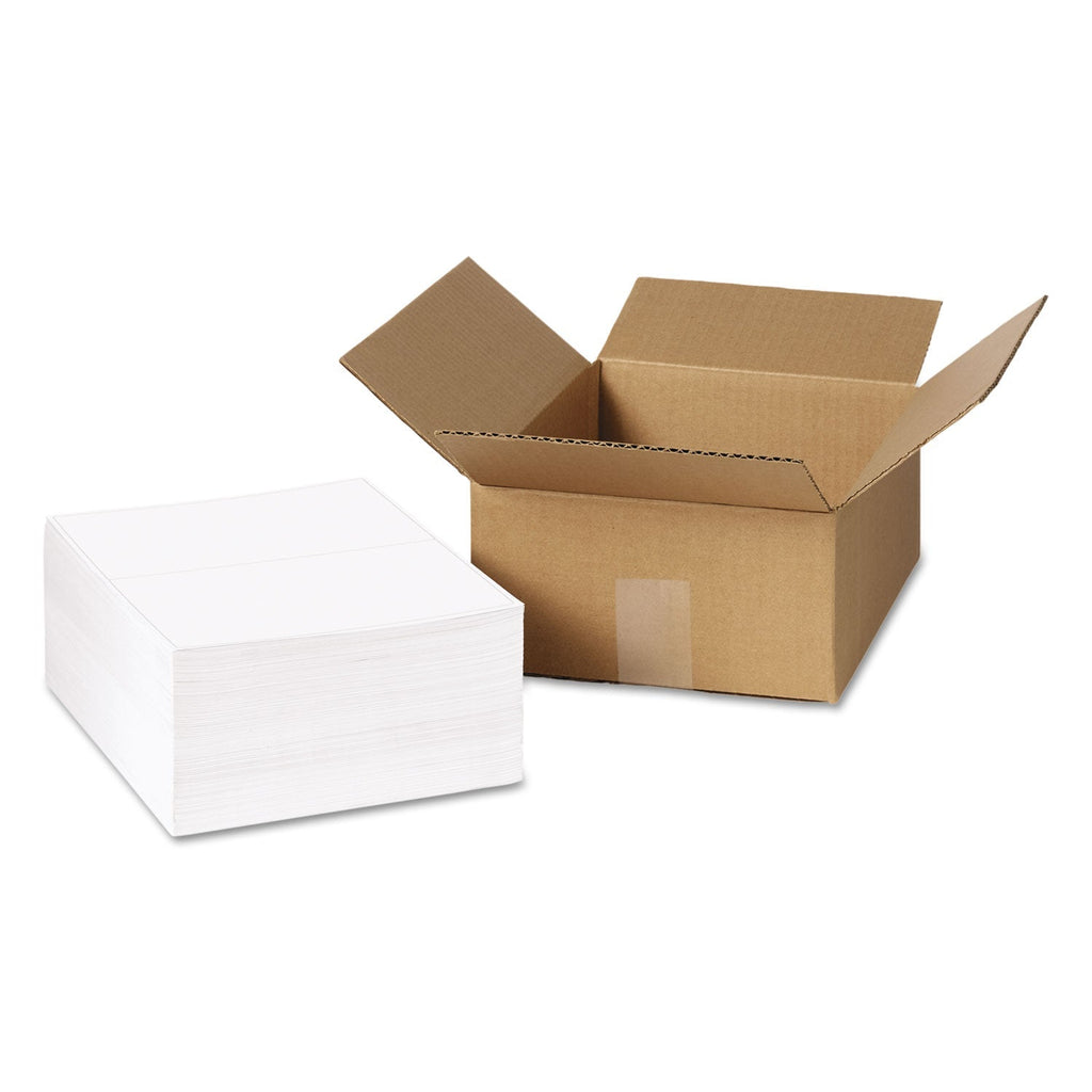 Avery Shipping Labels w/ TrueBlock Technology, Inkjet/Laser Printers, 5.5 x 8.5, White, 2/Sheet, 500 Sheets/Box