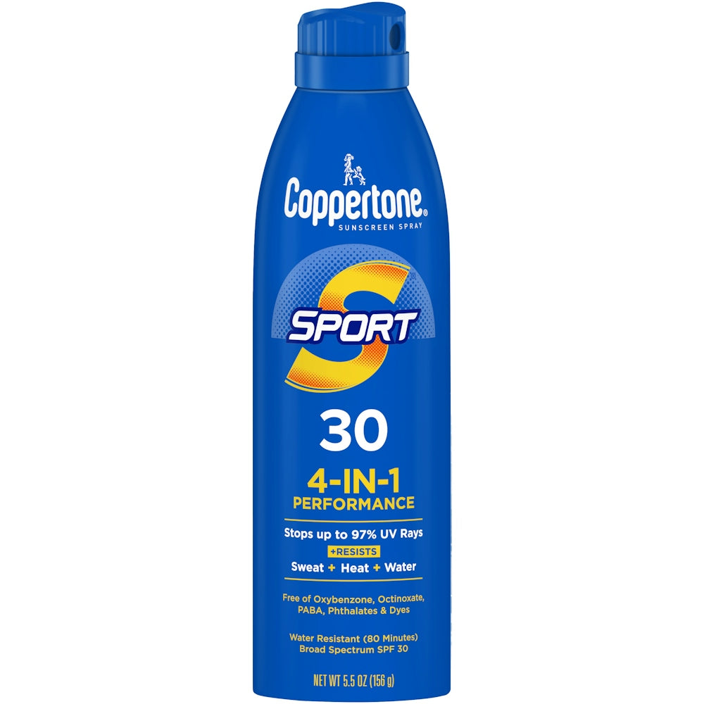 Coppertone Sport C Spray Spf30 5.5 Oz Aero