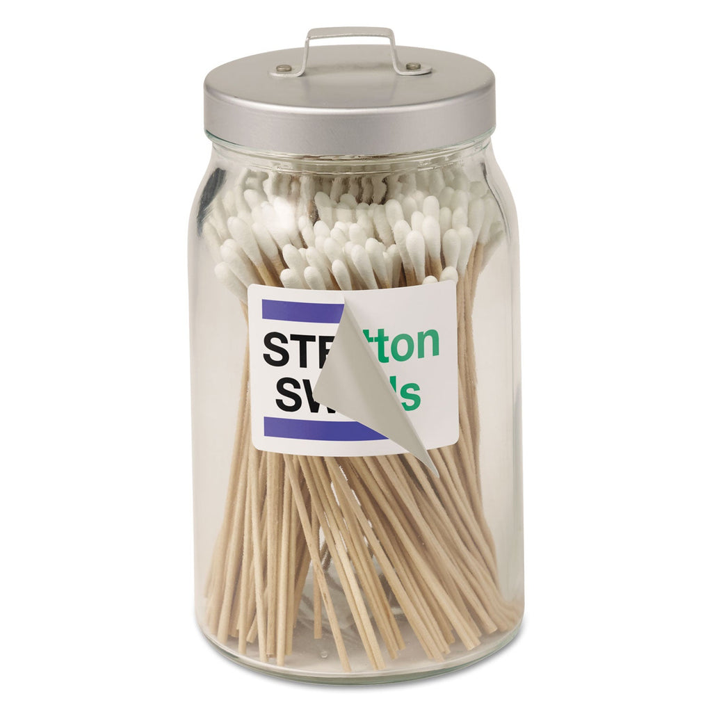 Avery Durable Permanent ID Labels with TrueBlock Technology, Laser Printers, 2 x 2.63, White, 15/Sheet, 50 Sheets/Pack