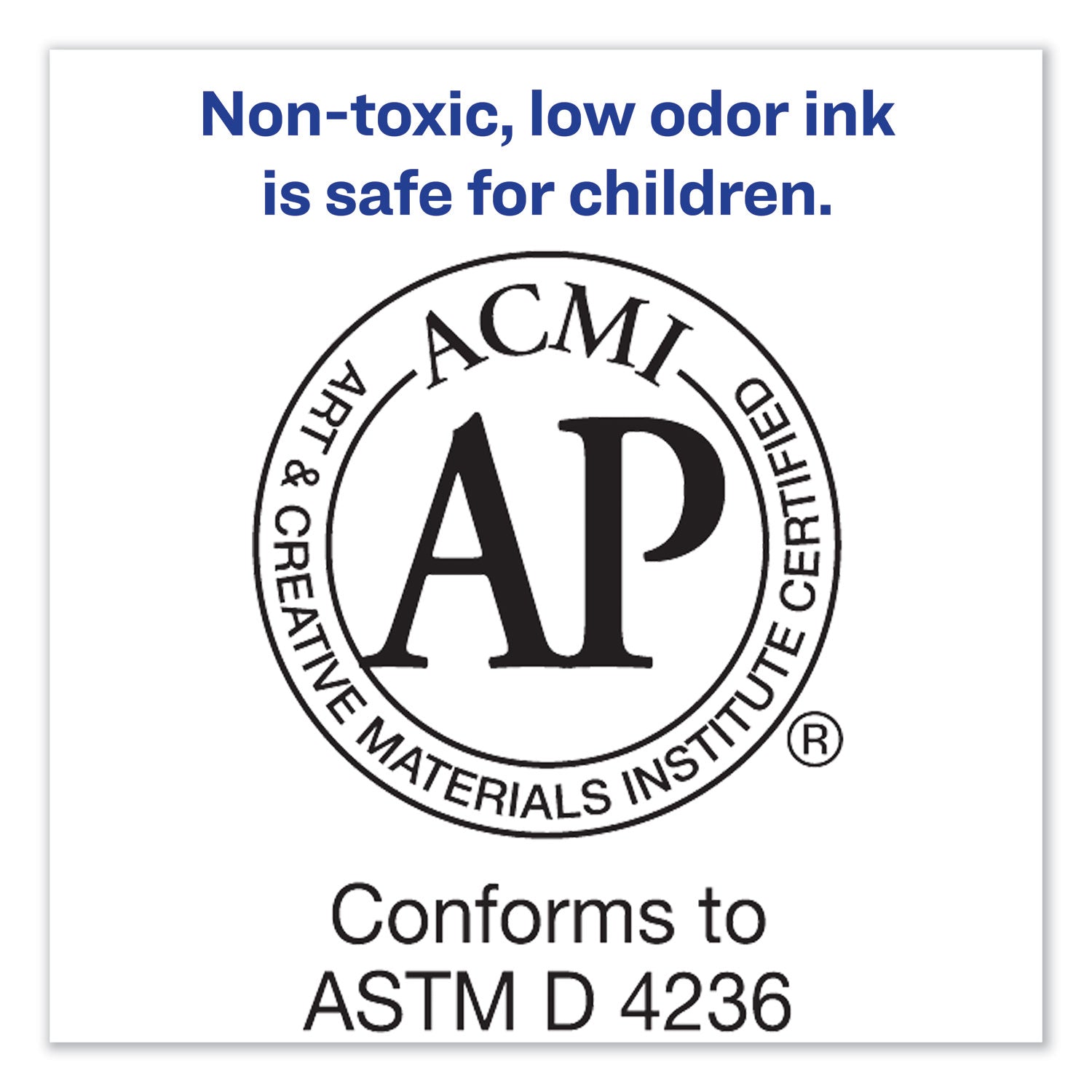 Avery MARKS A LOT Extra-Large Desk-Style Permanent Marker, Extra-Broad Chisel Tip, Black (24148)