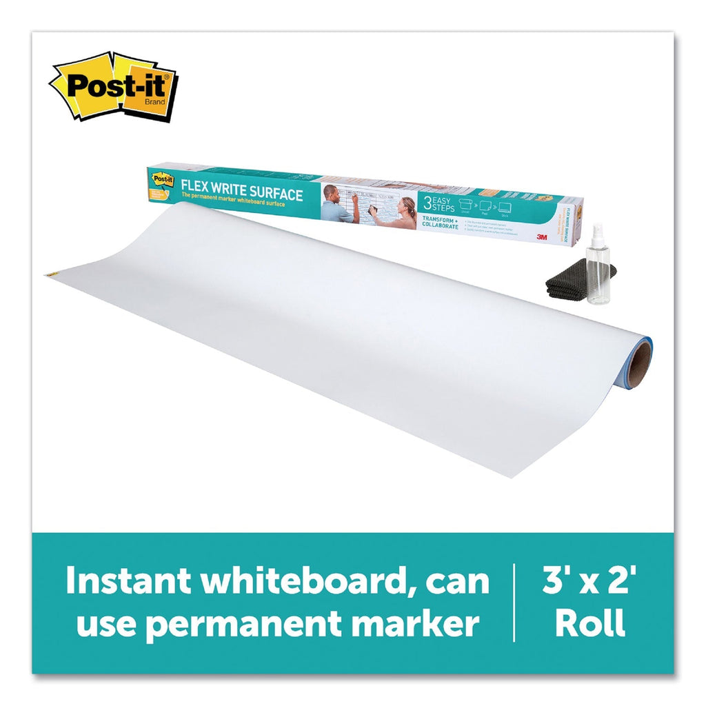 3M Post-it Flex Write Surface, 36" x 24", White