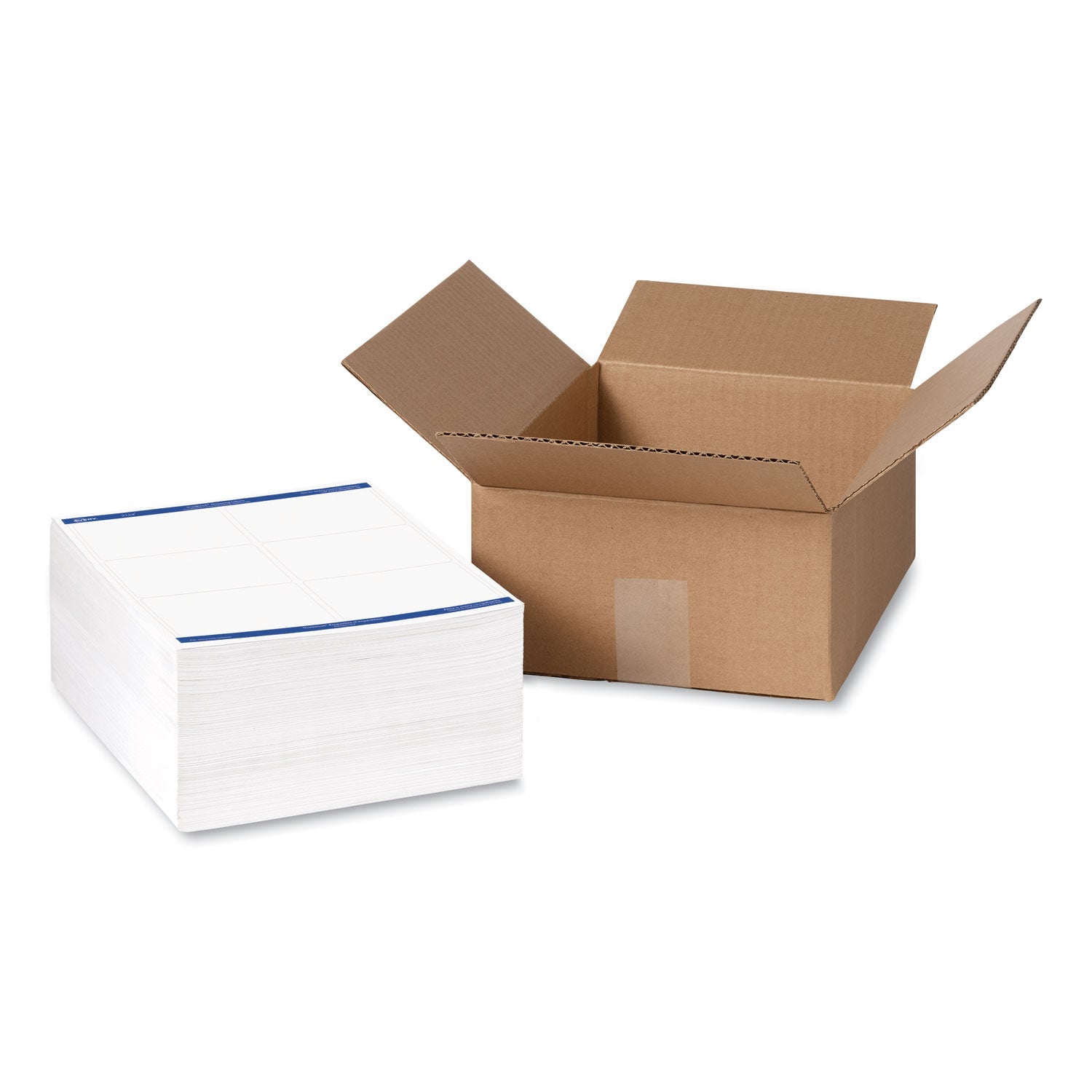 Avery Shipping Labels w/ TrueBlock Technology, Inkjet/Laser Printers, 3.33 x 4, White, 6/Sheet, 500 Sheets/Box