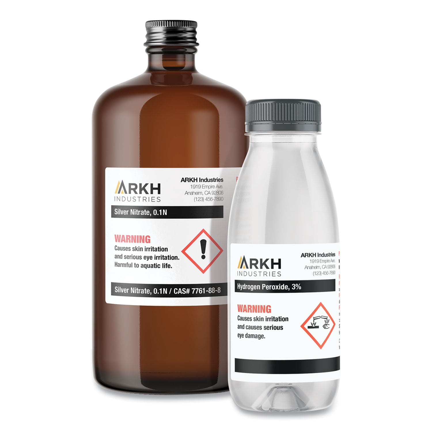 Avery UltraDuty GHS Chemical Waterproof and UV Resistant Labels, 2 x 4, White, 10/Sheet, 50 Sheets/Box