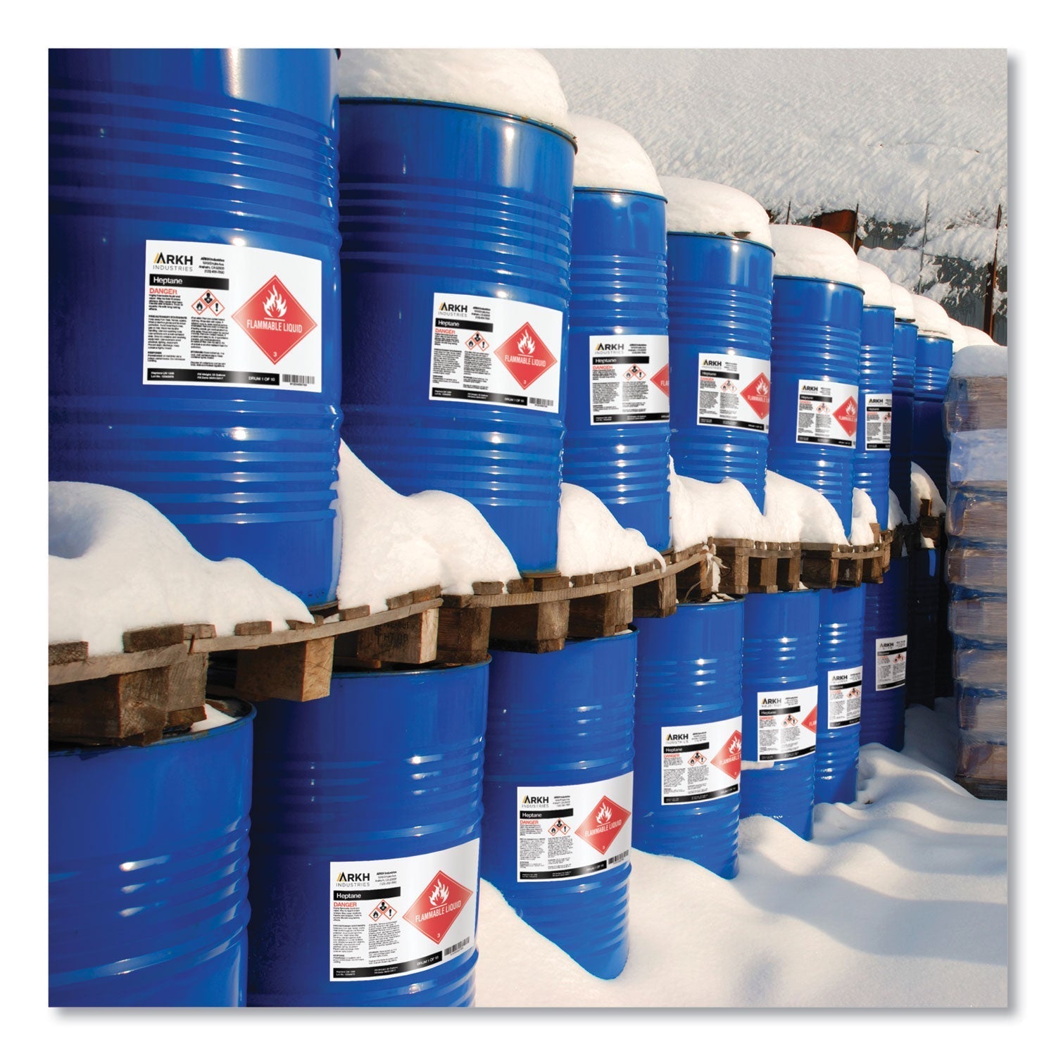 Avery UltraDuty GHS Chemical Waterproof and UV Resistant Labels, 8.5 x 11, White, 50/Box