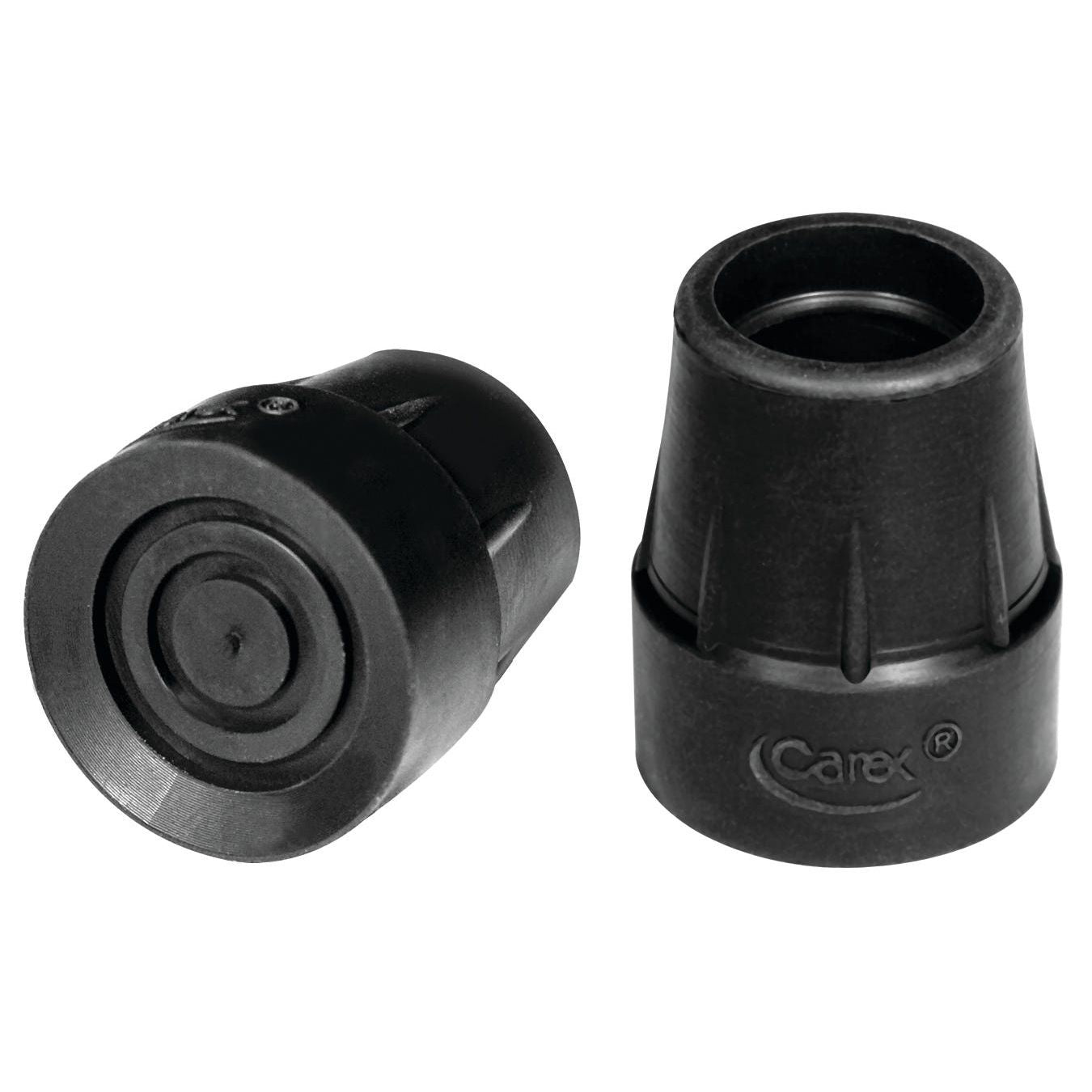 Carex Cane Tips, 7/8", Black