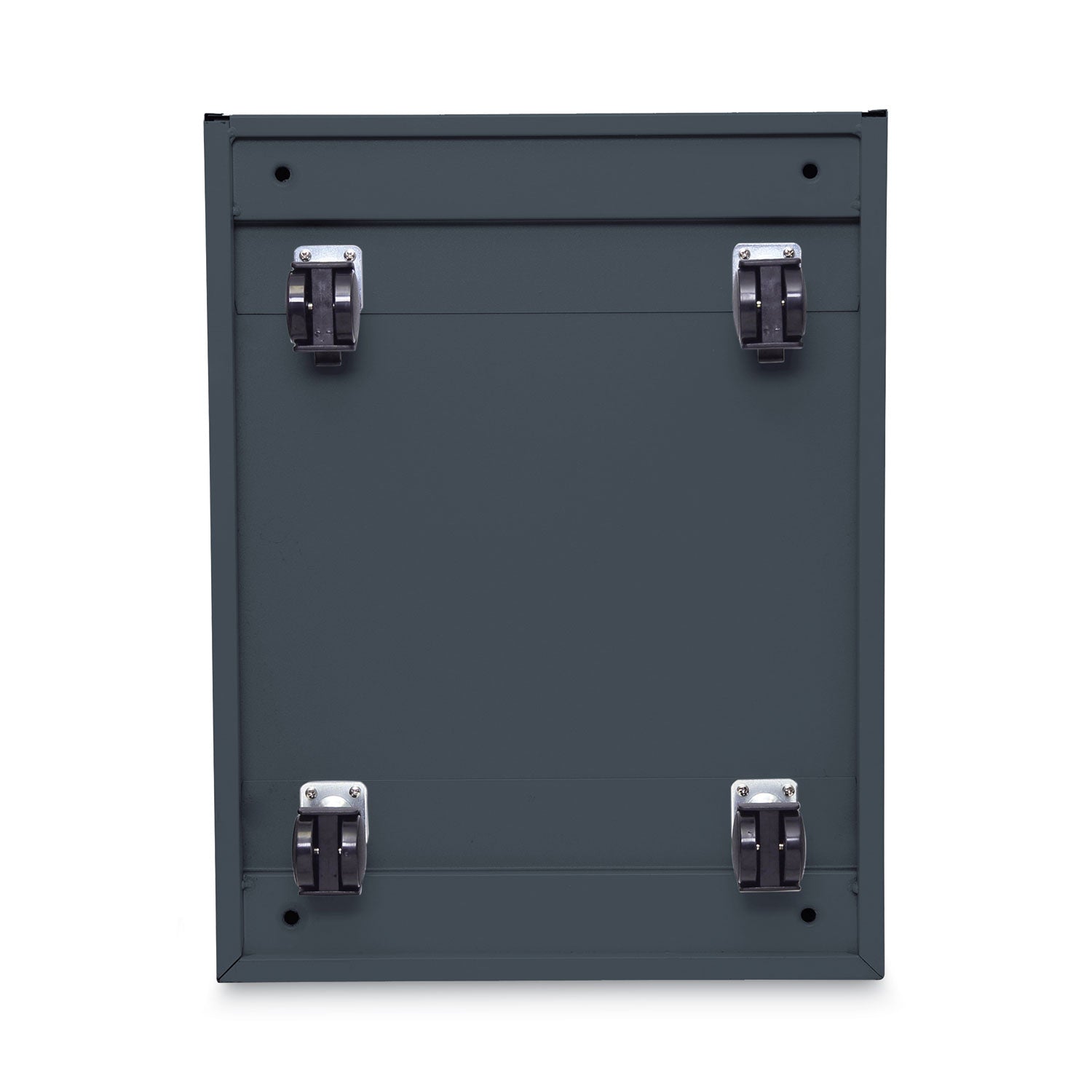 Alera File Pedestal, Left or Right, 2-Drawers: Box/File, Legal/Letter, Charcoal, 14.96" x 19.29" x 21.65"