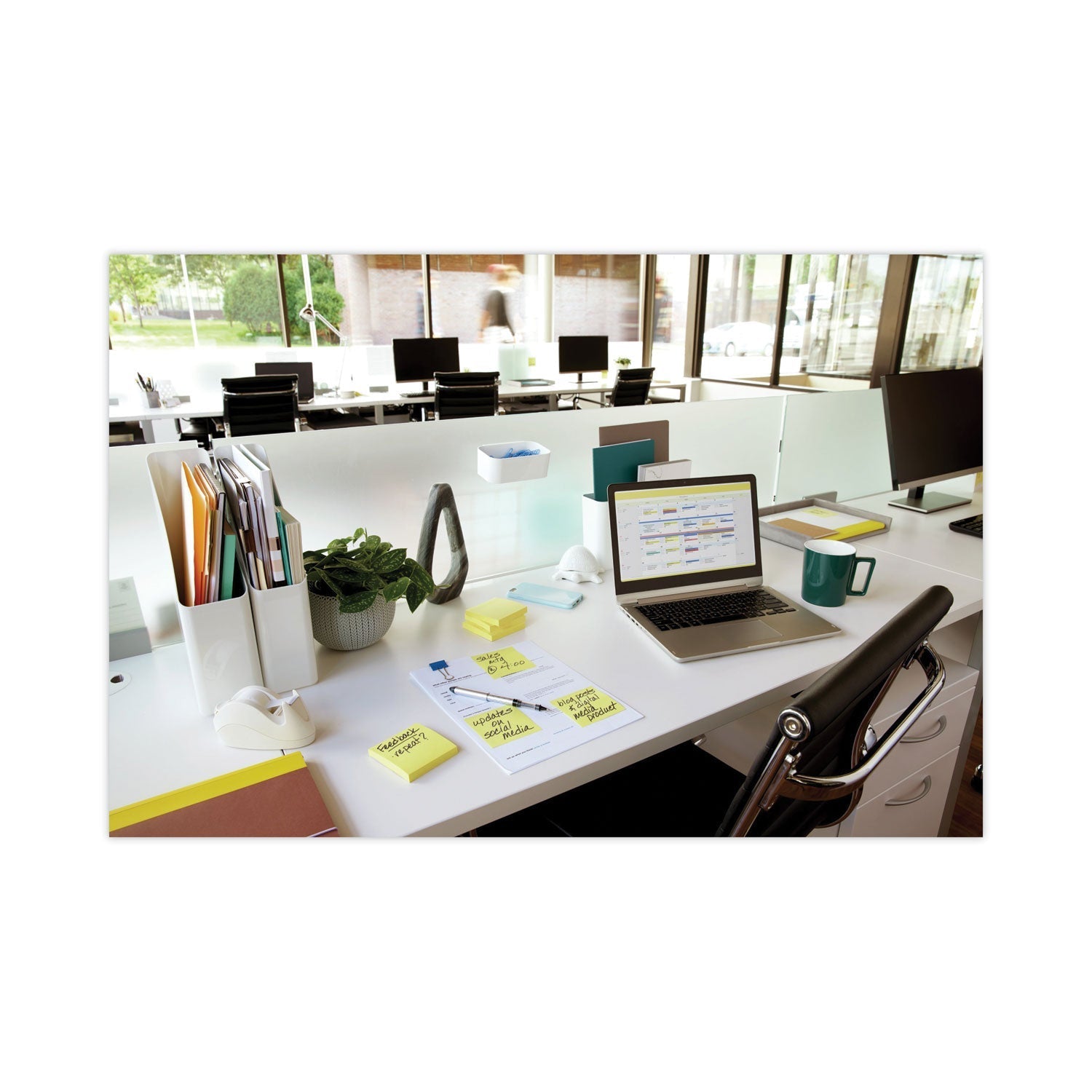 3M Post-it Original Pads Assorted Value Pack, 3 x 3, (14) Canary Yellow, (4) Poptimistic Collection Colors, 100 Sheets/Pad, 18 Pads/Pack