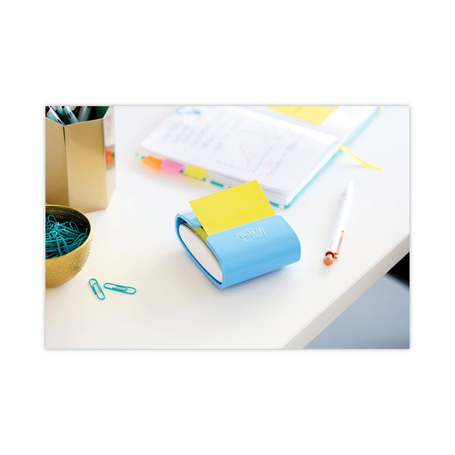 3M Post-it Original Pop-up Refill Cabinet Pack, 3" x 3", Floral Fantasy Collection Colors, 100 Sheets/Pad, 18 Pads/Pack