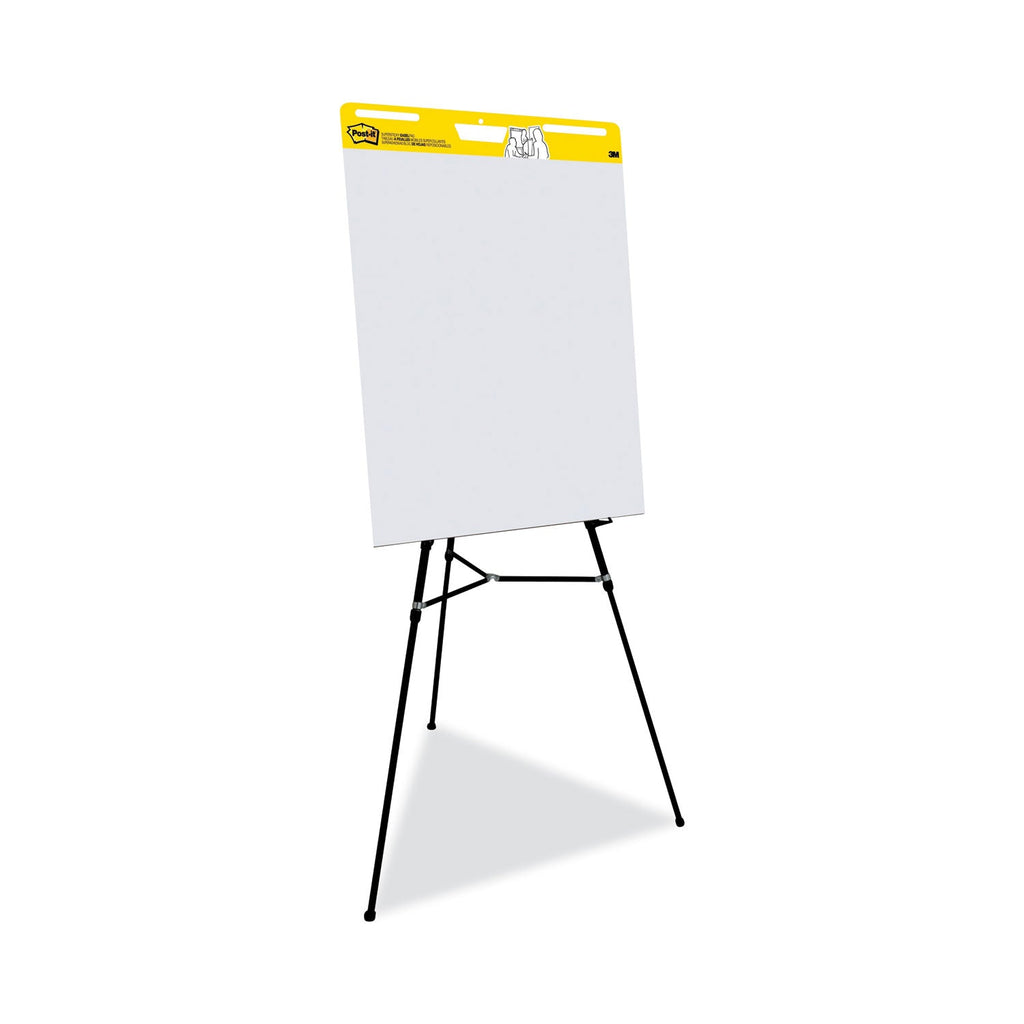 3M Post-it Vertical-Orientation Self-Stick Easel Pad Value Pack, Unruled, 25 x 30, White, 30 Sheets, 4/Carton