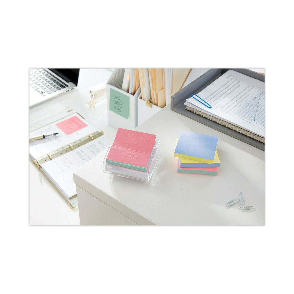 3M Post-it Original Recycled Pop-up Notes, 3" x 3", Sweet Sprinkles Collection Colors, 100 Sheets/Pad, 12 Pads/Pack