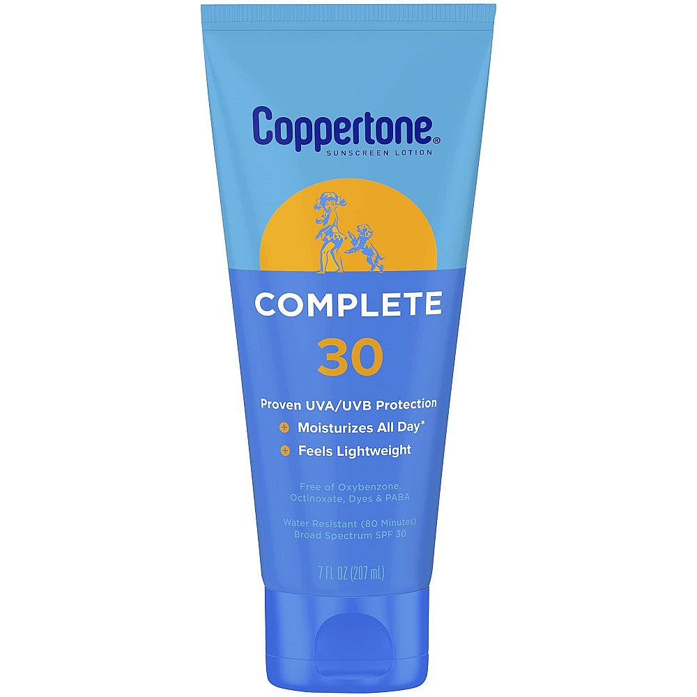 Coppertone Complete Sunscreen Lotion - SPF 30 - 7 Fl Oz