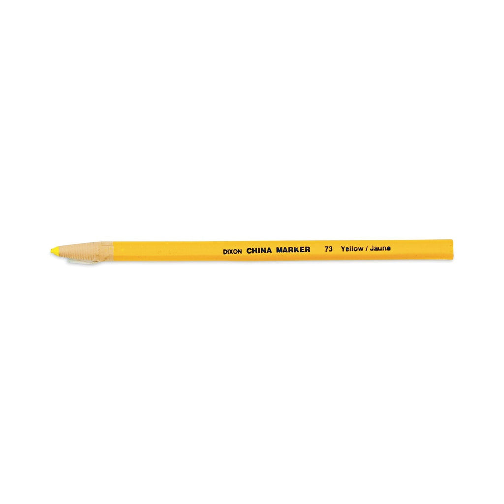 Dixon Phano China Marker - Box of 12 - (Yellow)