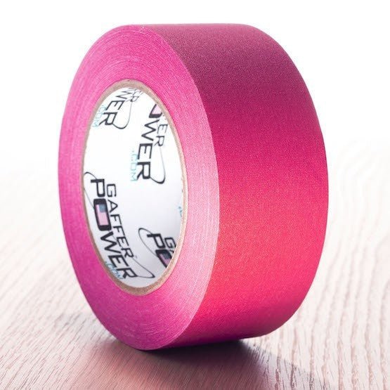 Gaffer Power Gaff Tape, 2 Inch x 30 Yards (Fluorescent Pink)
