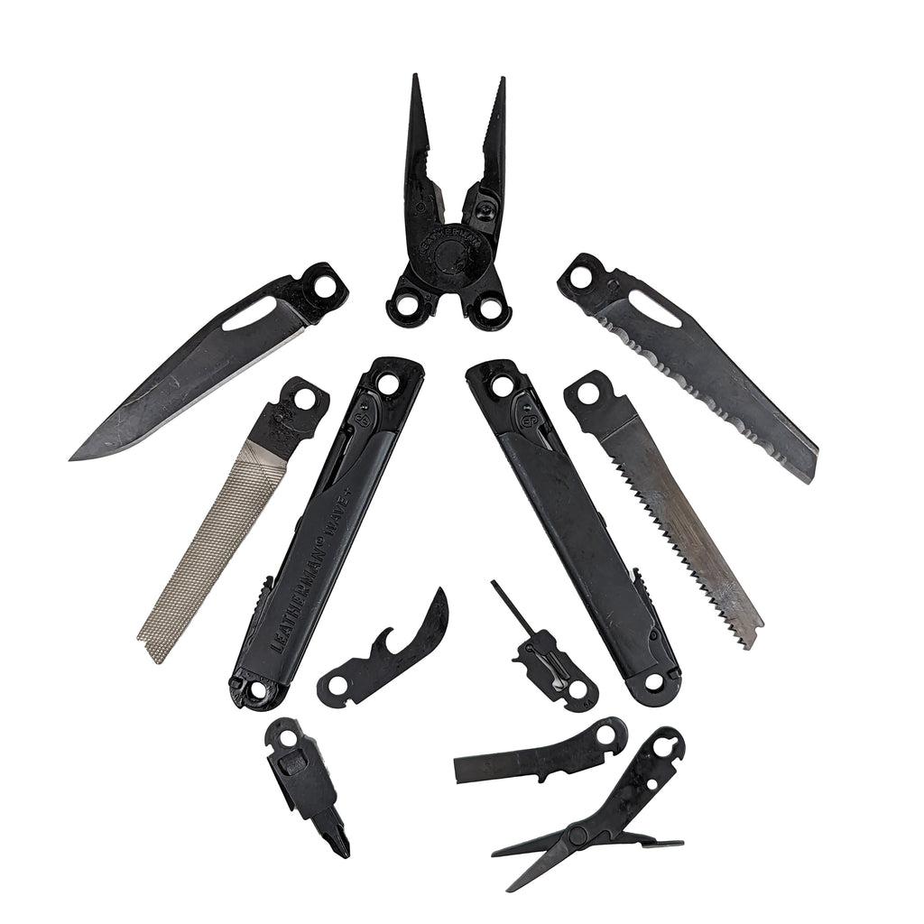Leatherman Wave Black Oxide Replacement Parts for Mods or Repair