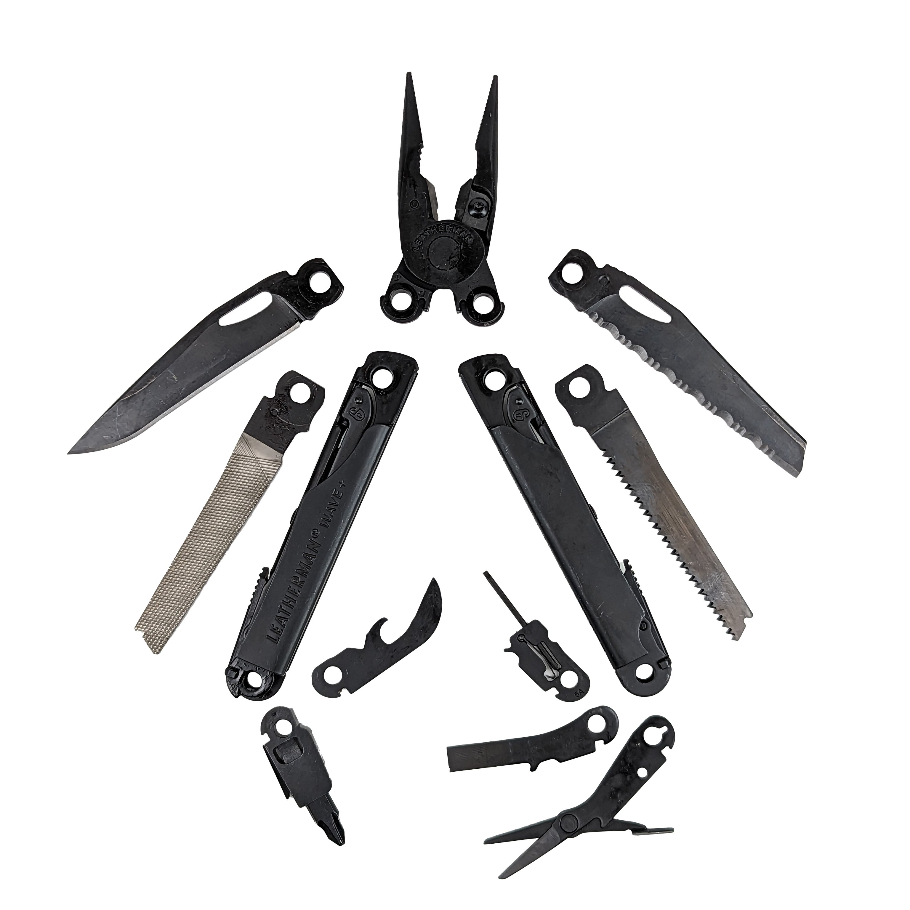 Leatherman Wave Black Oxide Replacement Parts for Mods or Repair