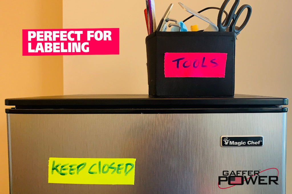 Gaffer Power Gaff Tape, 2 Inch x 30 Yards (Fluorescent Pink)