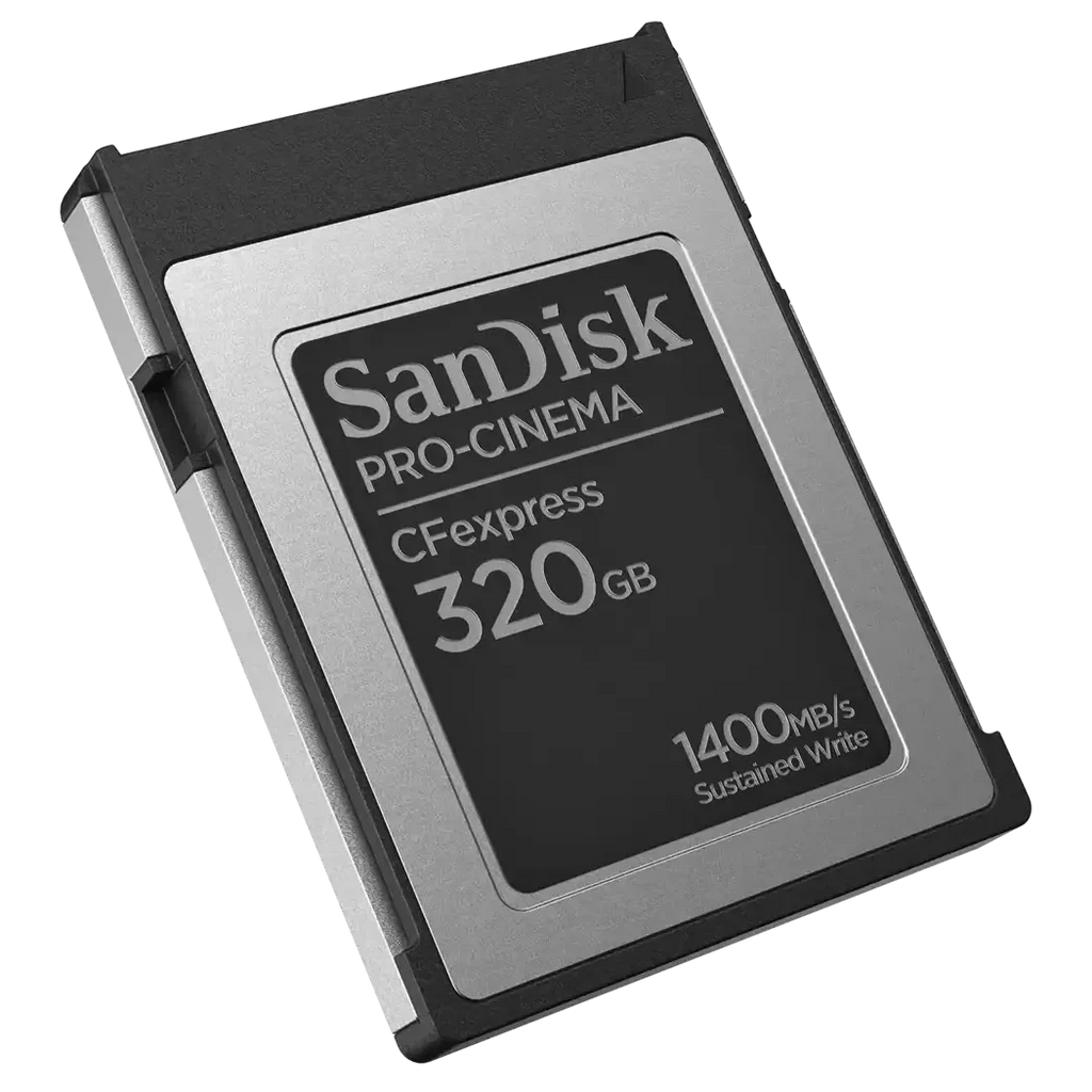 SanDisk PRO-CINEMA CFexpress™ Type B Memory Card 320GB 1400MB/s