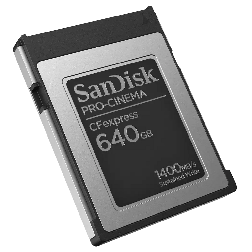 SanDisk PRO-CINEMA CFexpress™ Type B Memory Card 640GB 1400MB/s
