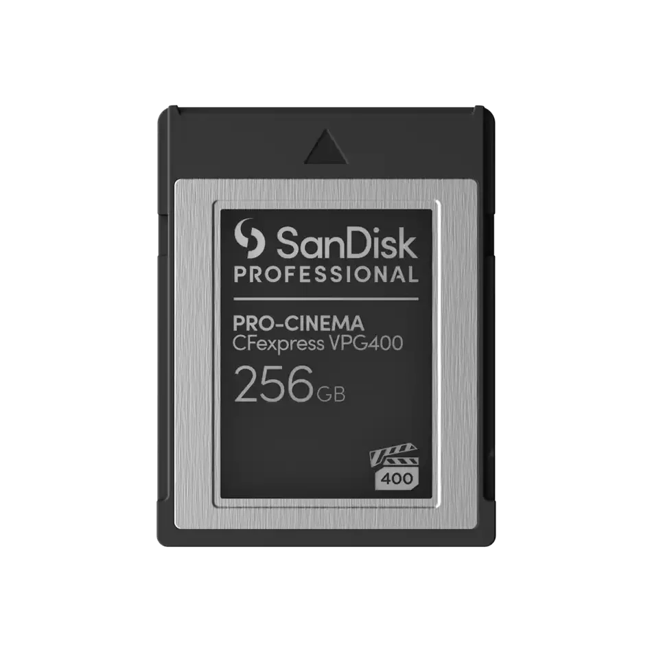 SanDisk PRO-CINEMA CFexpress® VPG400 Type B Memory Card 256GB 1700MB/s