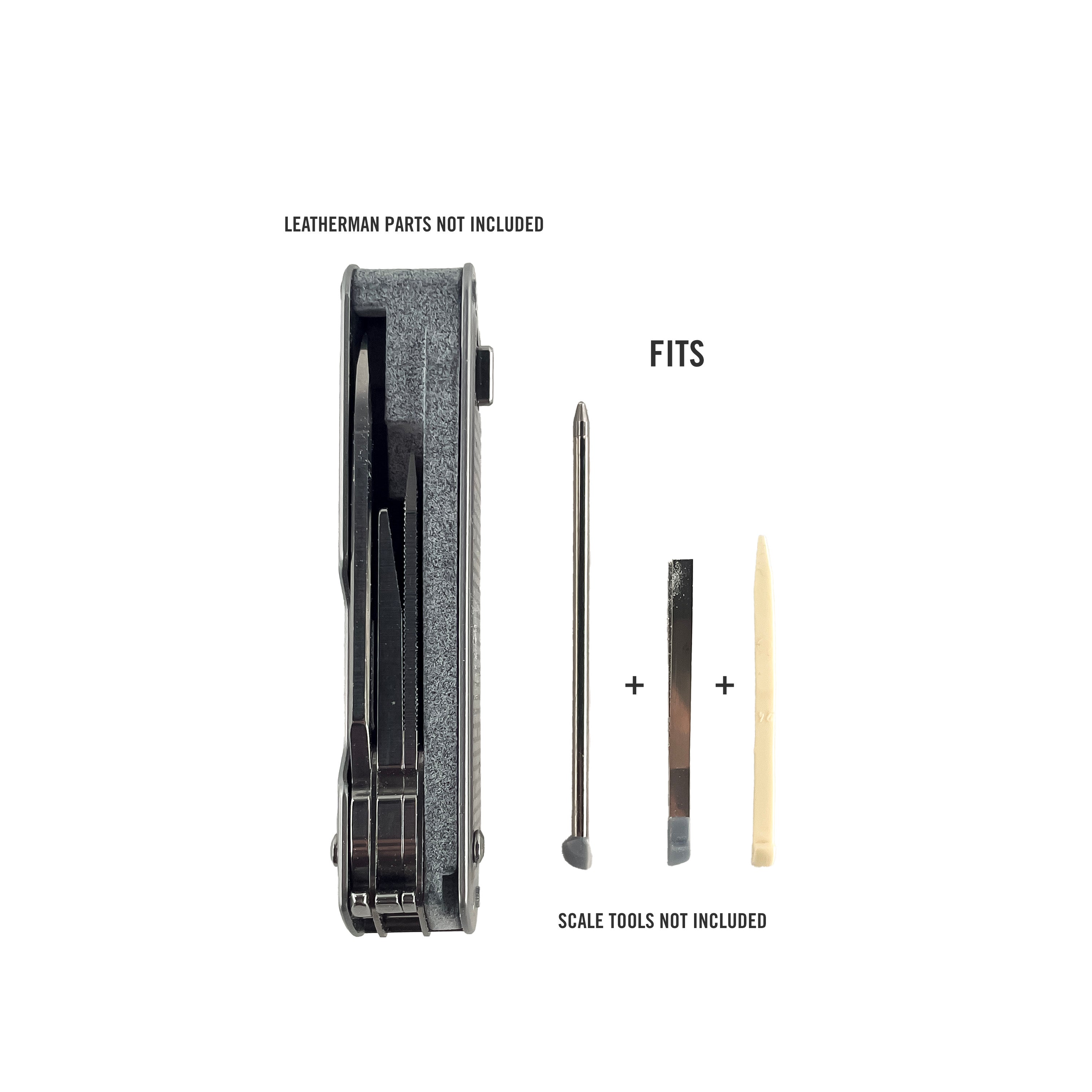 Scale Tool Insert for Leatherman Free Series Tools - Compatible with Victorinox Scale Tools