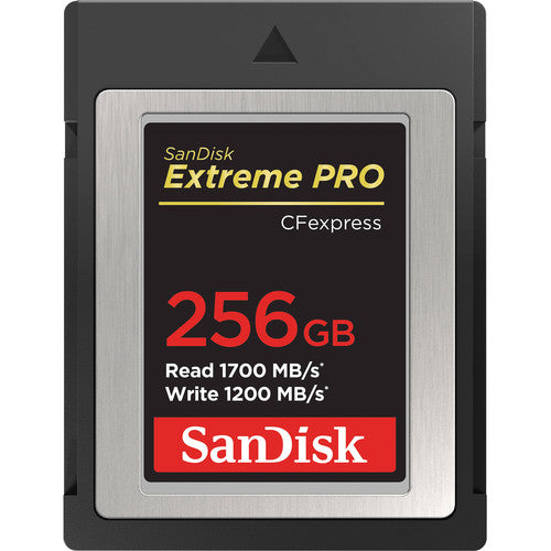 SanDisk 256GB Extreme PRO CFexpress® Type B Memory Card 1200MB/s